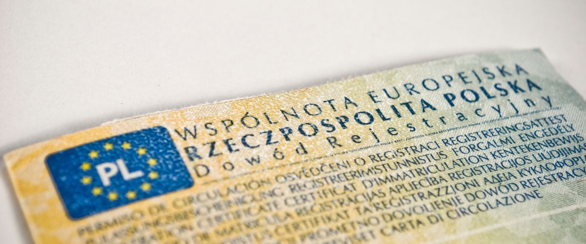dowód rejestracyjny 
